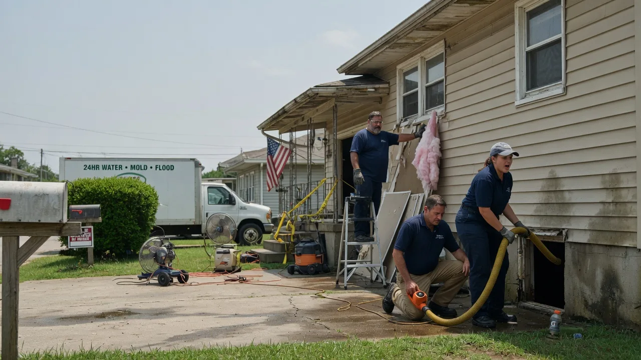 Water Damage Repair in Pitcairn, PA near me